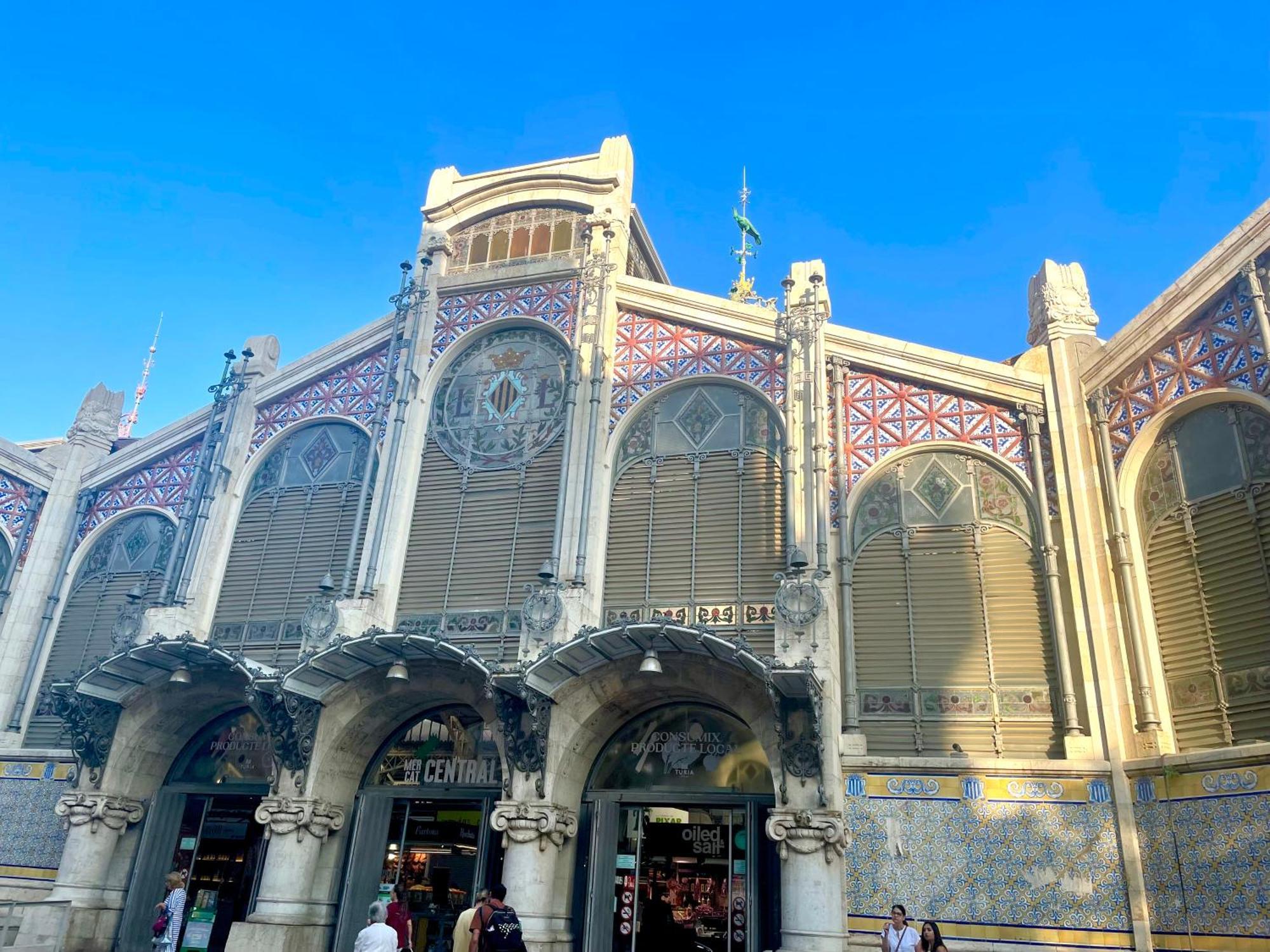 Duplex Mercado Central Valencia Exterior foto
